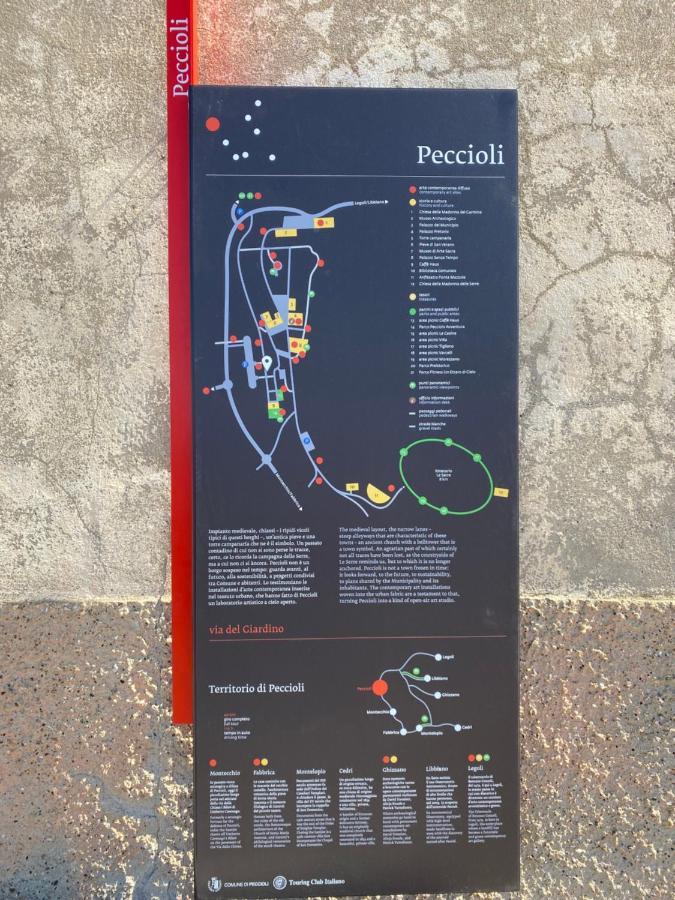 Casa Bel Vedere Peccioli Екстер'єр фото